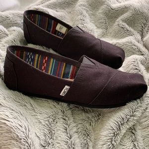 Toms Alpargata canvas black on black